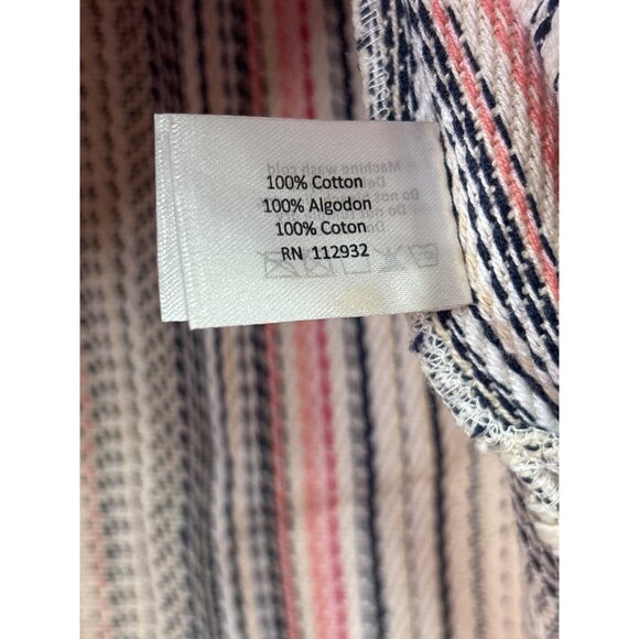 Beach By Exist Key West Florida Hoodie XL Multicolor Striped Baja Pullover Mens - Picture 5 of 7